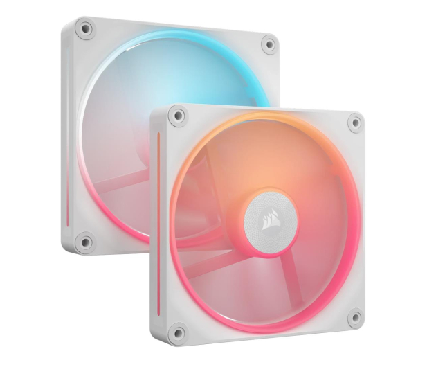 Corsair iCUE LINK LX140R RGB White Dual Pack 2x140mm - 1300113 - zdjęcie